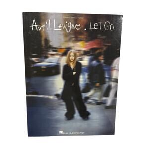 Avril Lavigne Let Go Song Book Piano Vocal Guitar Hal Leonard rock emo punk y2k